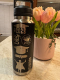 Custom Senior Water Bottle – Class of 2025 | Graduation Gift