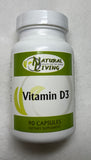 Vitamina D 3 5000U  90 cápsulas