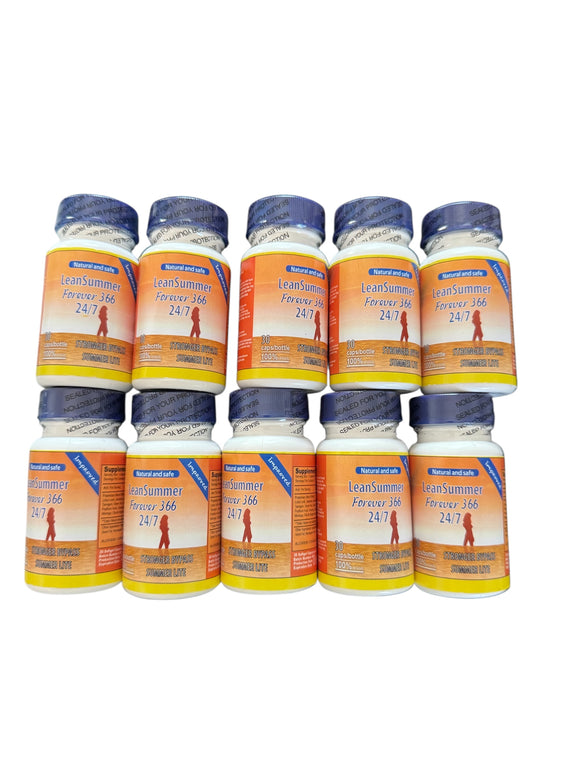 10 PACKS ✨ LeanSummer Forever 366 – Natural Weight Support 24/7 ✨